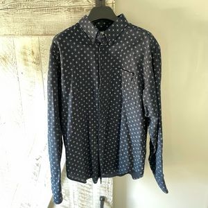 Naked and famous easy fit shirt (kimono print)